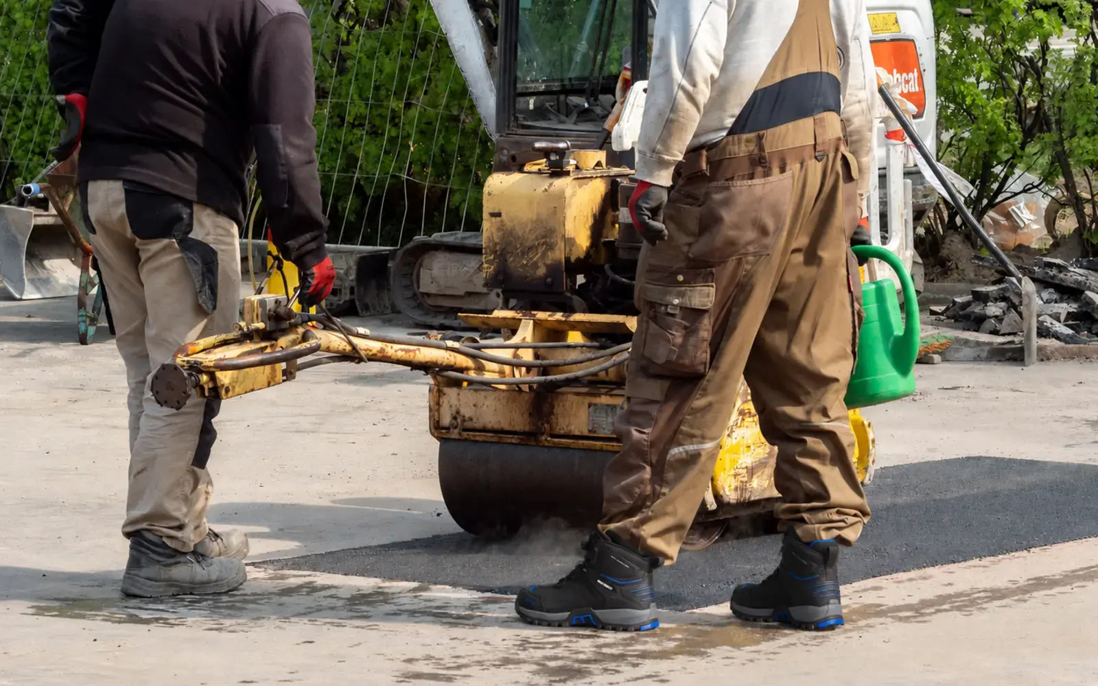 Construction safety footwear environment